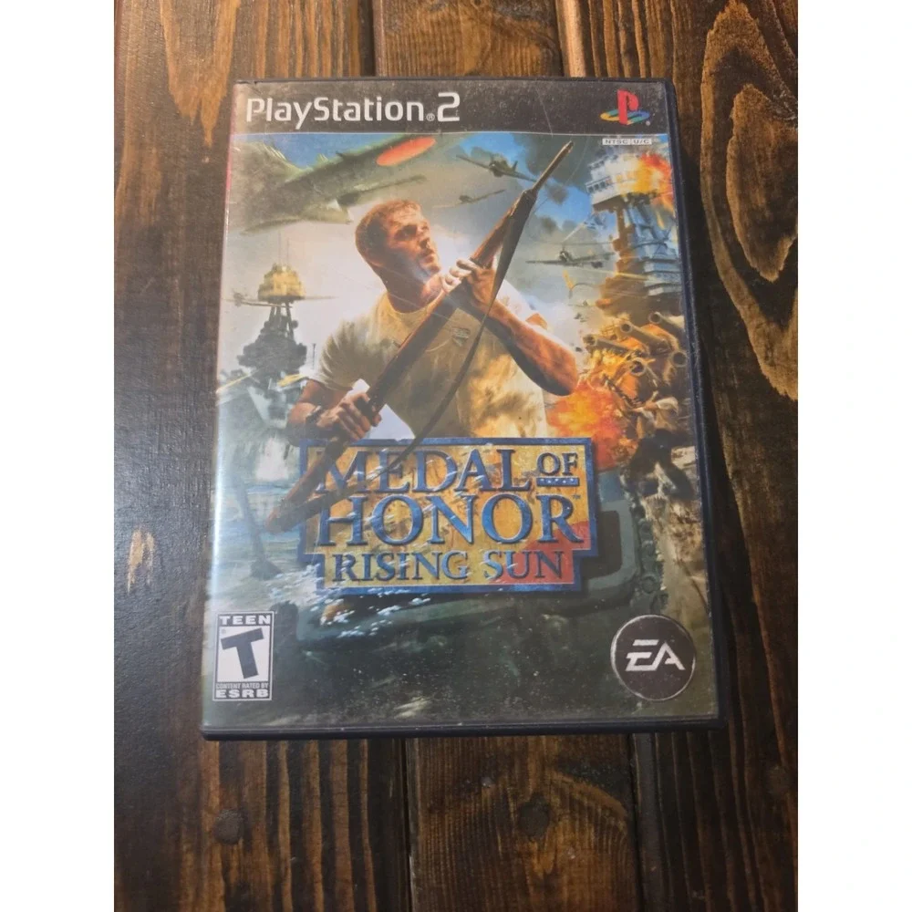 EA Games Medal of Honor: Rising Sun PS2 Shooter War Manual Included